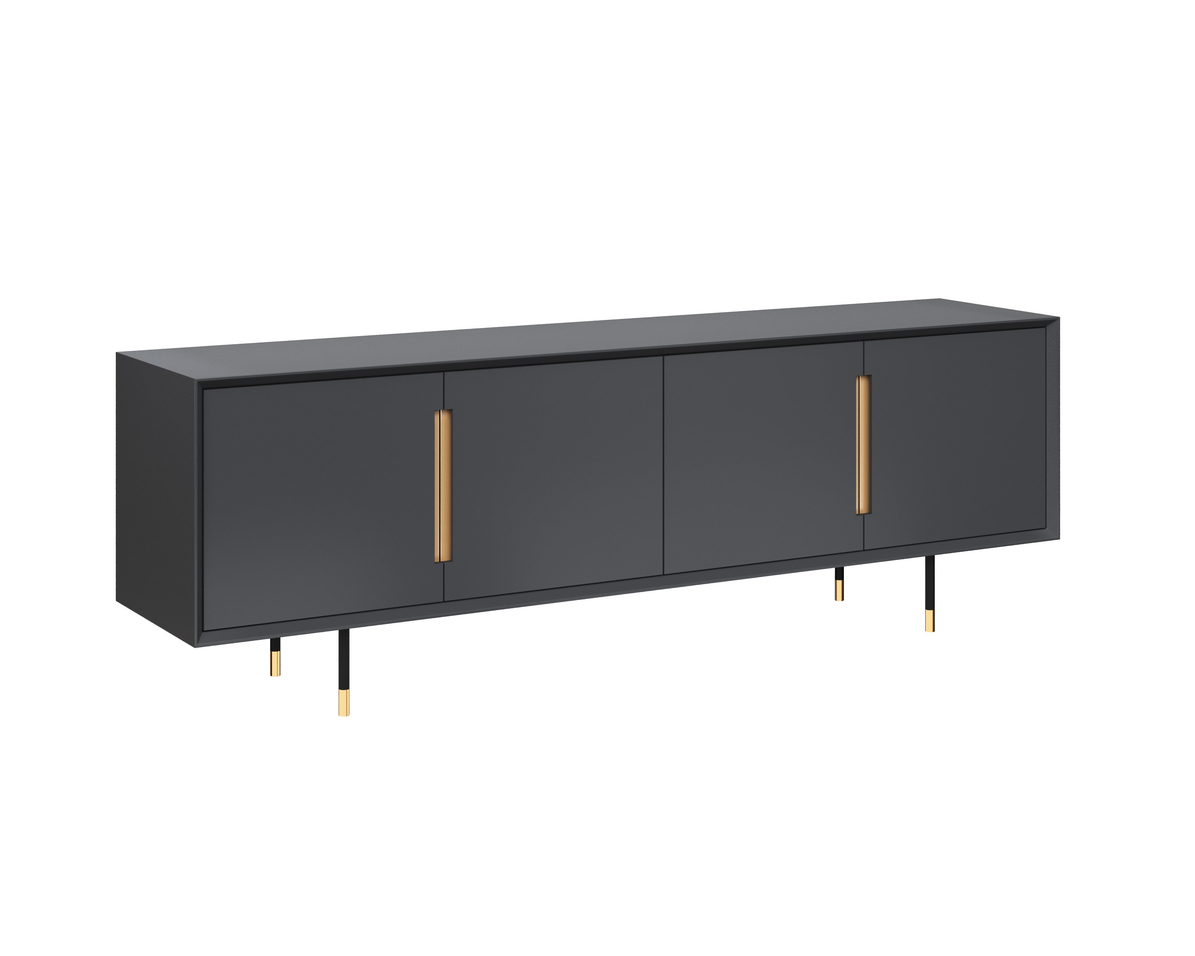 Danbury Media Console And Cabinet 