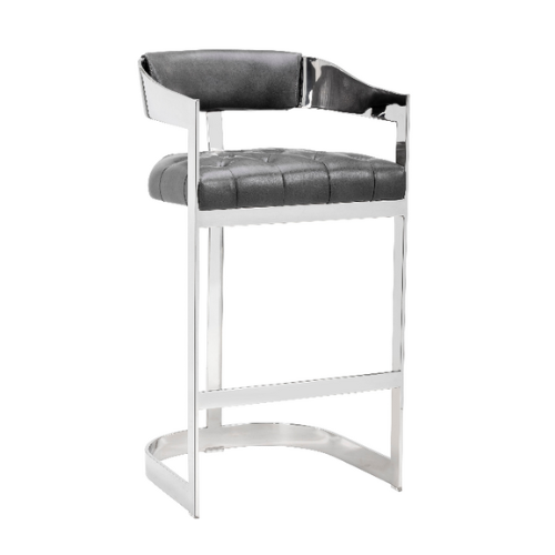 Beaumont Barstool  Stainless Steel