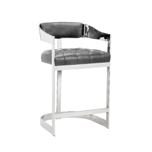 Beaumont Counter Stool  Stainless Steel