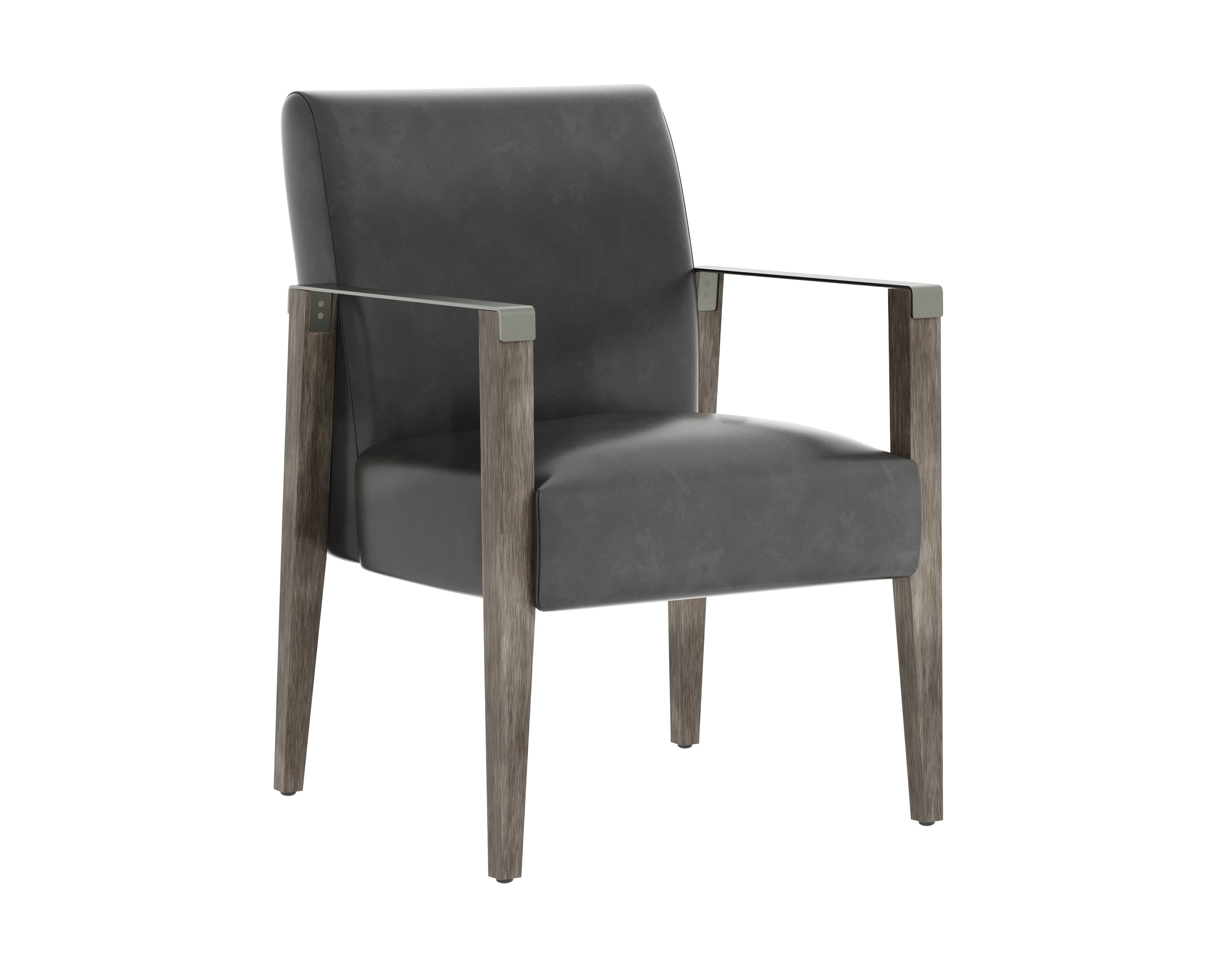 Earl Dining Armchair  Ash Grey 