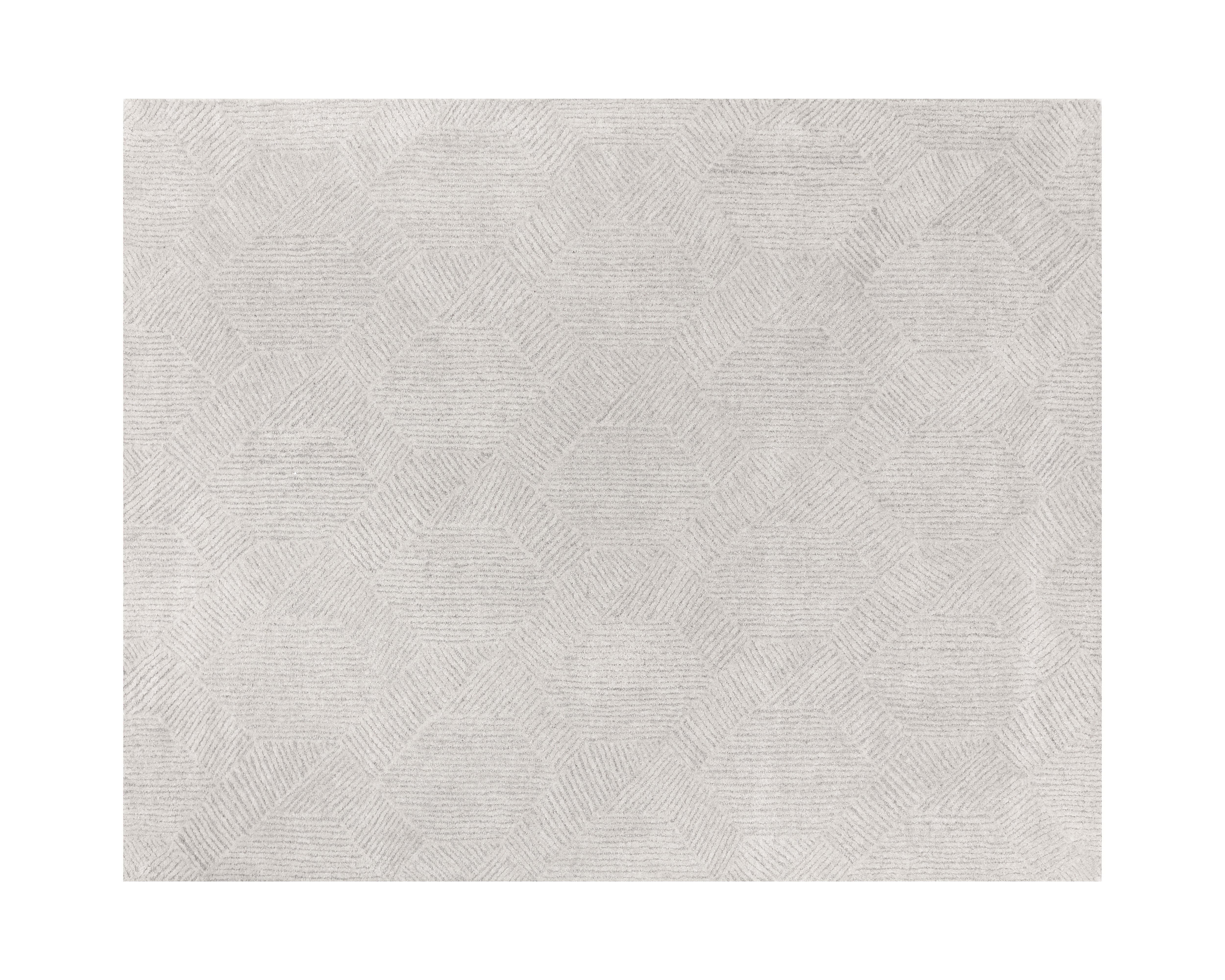 Calais Handtufted Rug  Oatmeal / Grey  8' X 10'