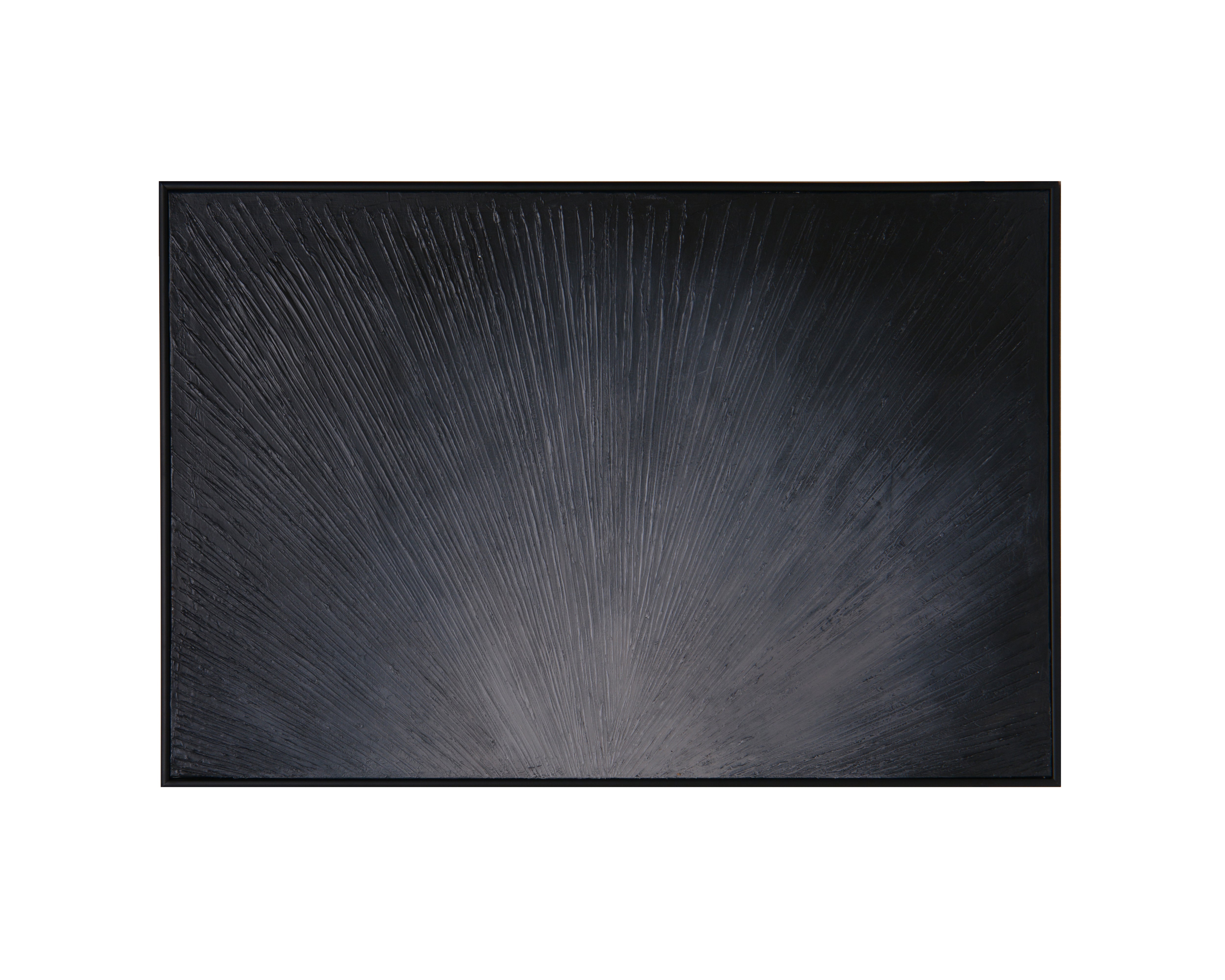 Explosive  60" X 40"  Black Floater Frame