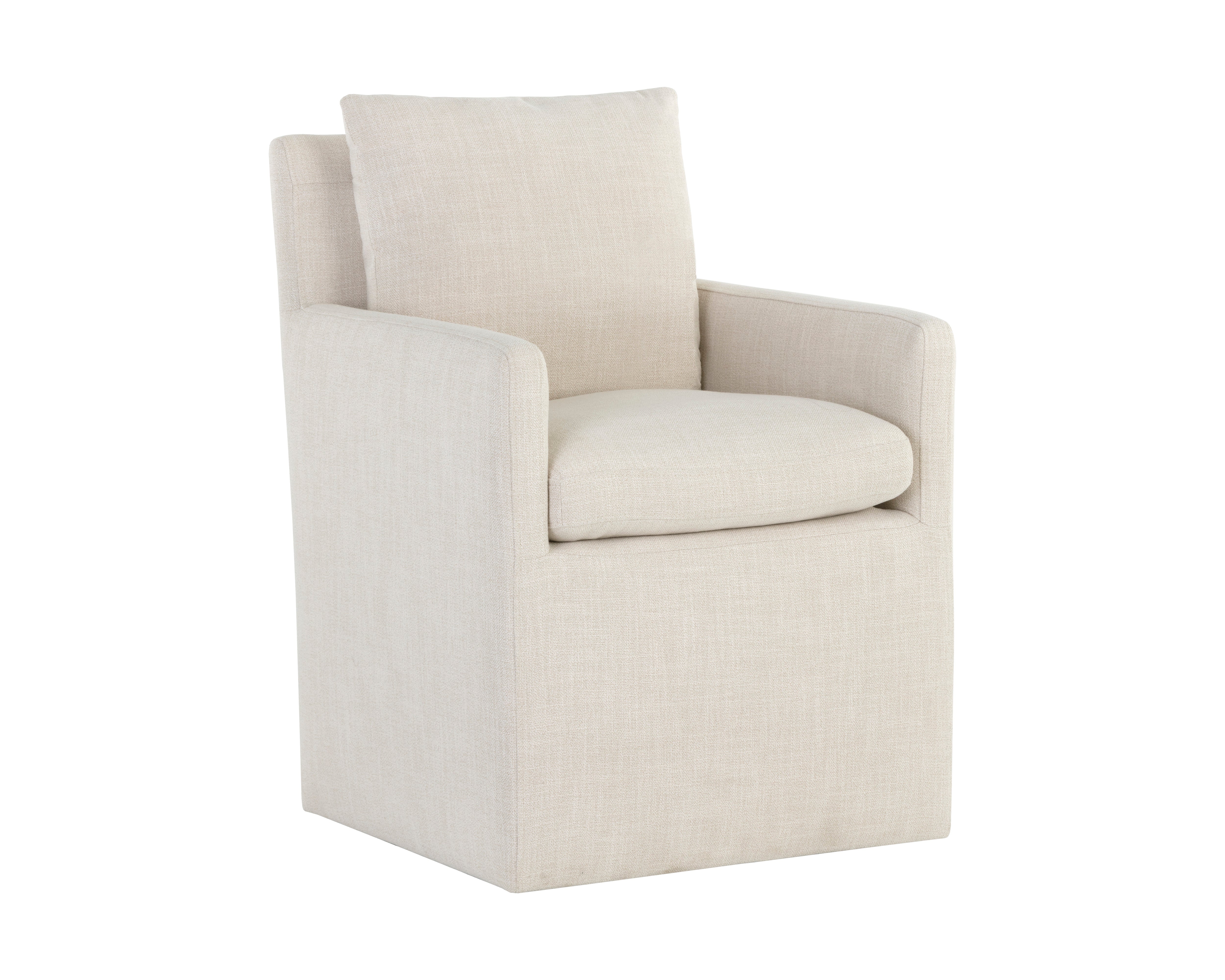 Glenrose Wheeled Dining Armchair 