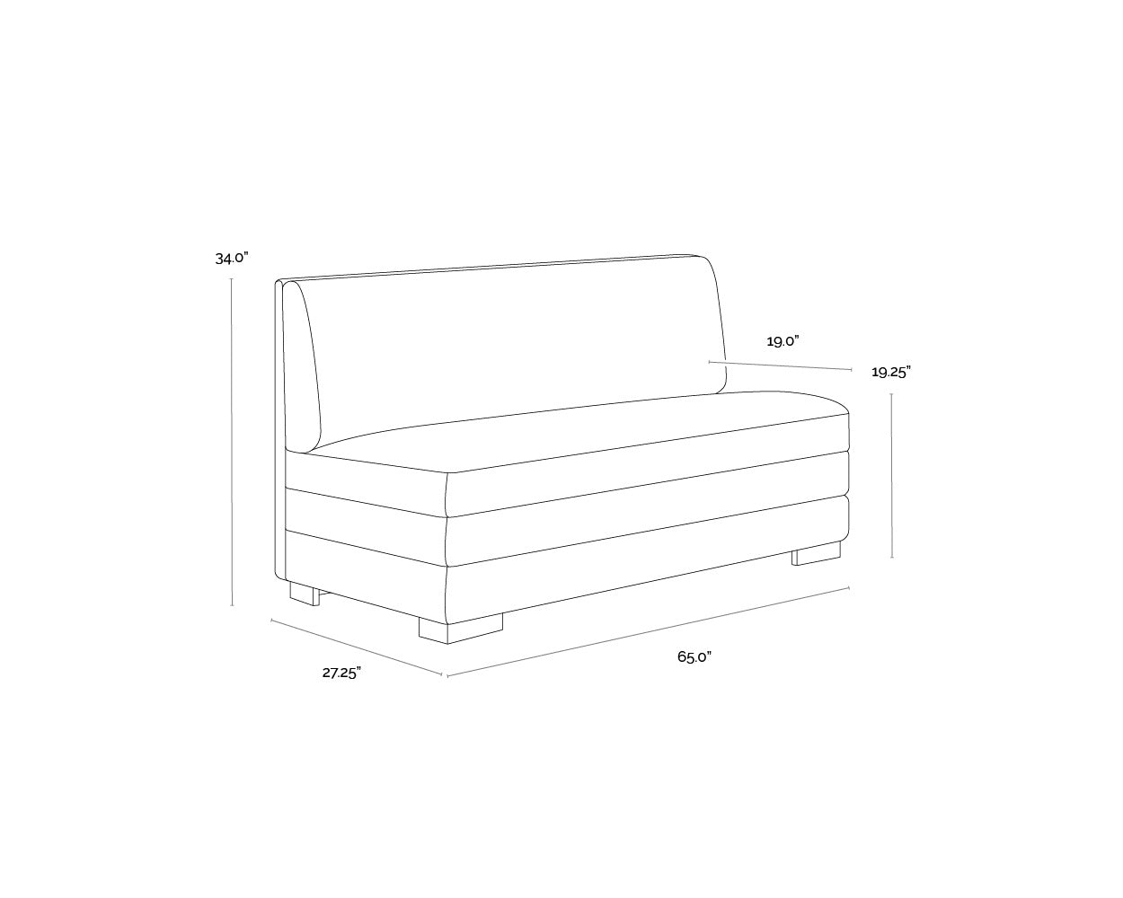 Radcliff Banquette 