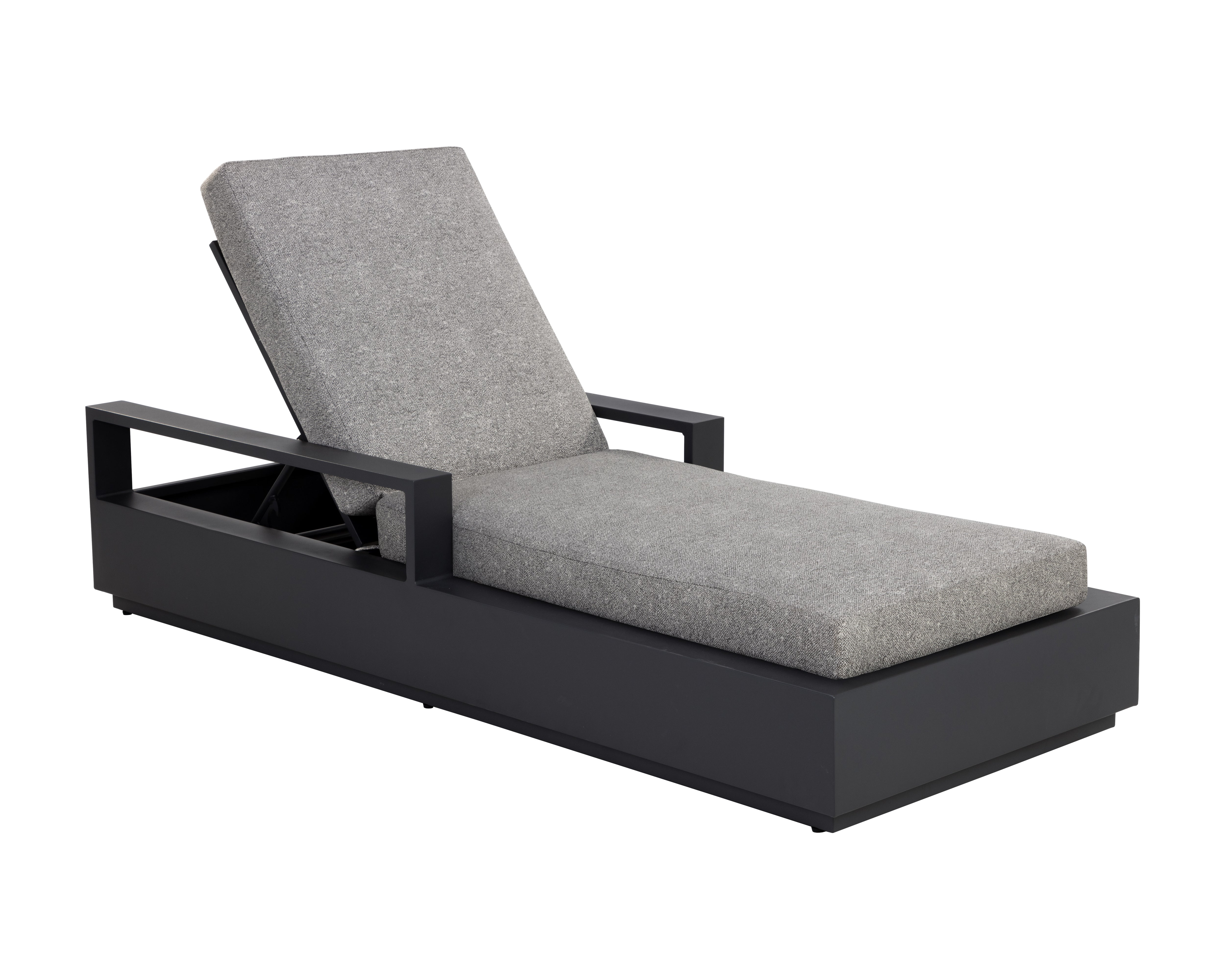 Tavira Lounger  Charcoal