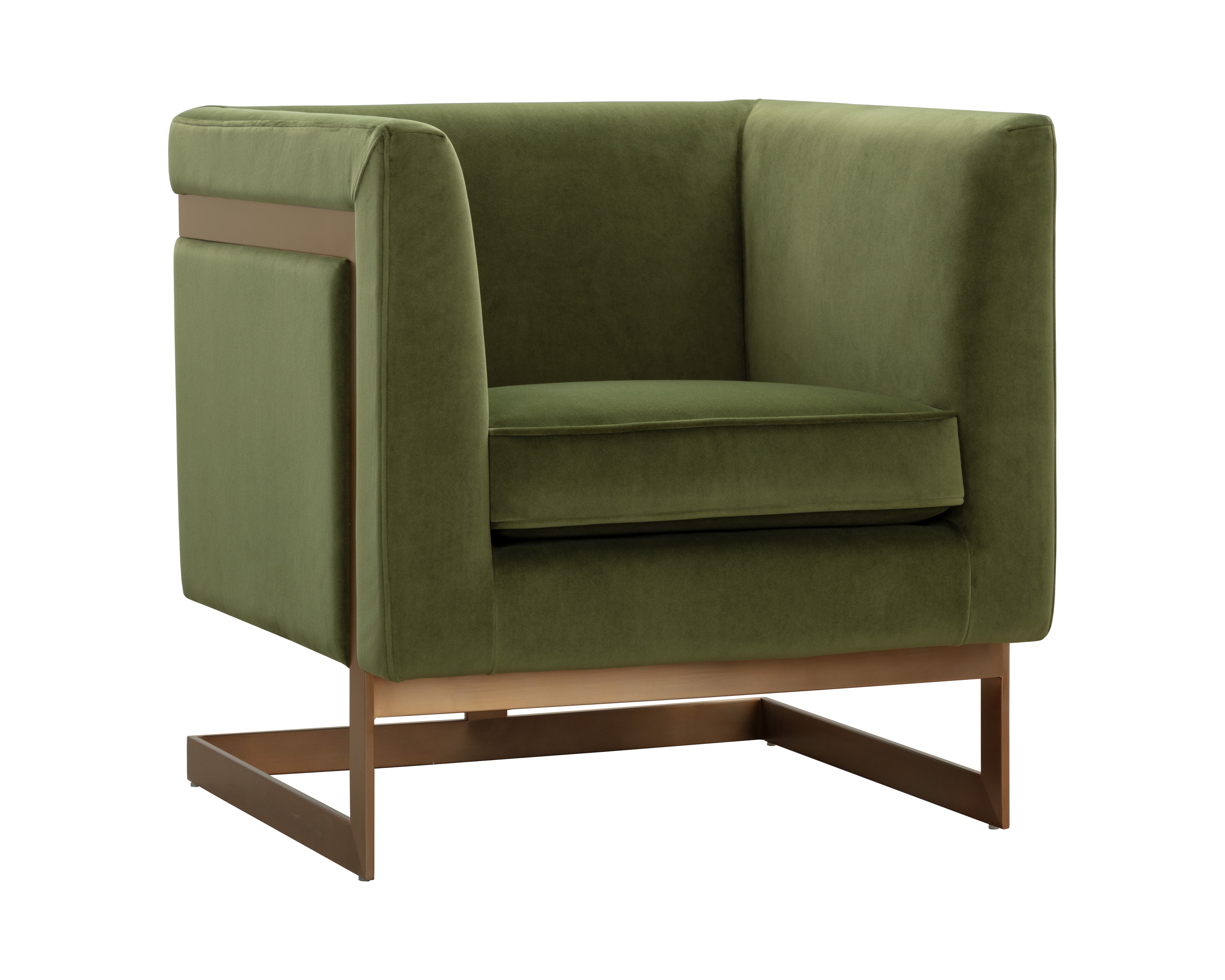 Yvette Armchair  Gold 