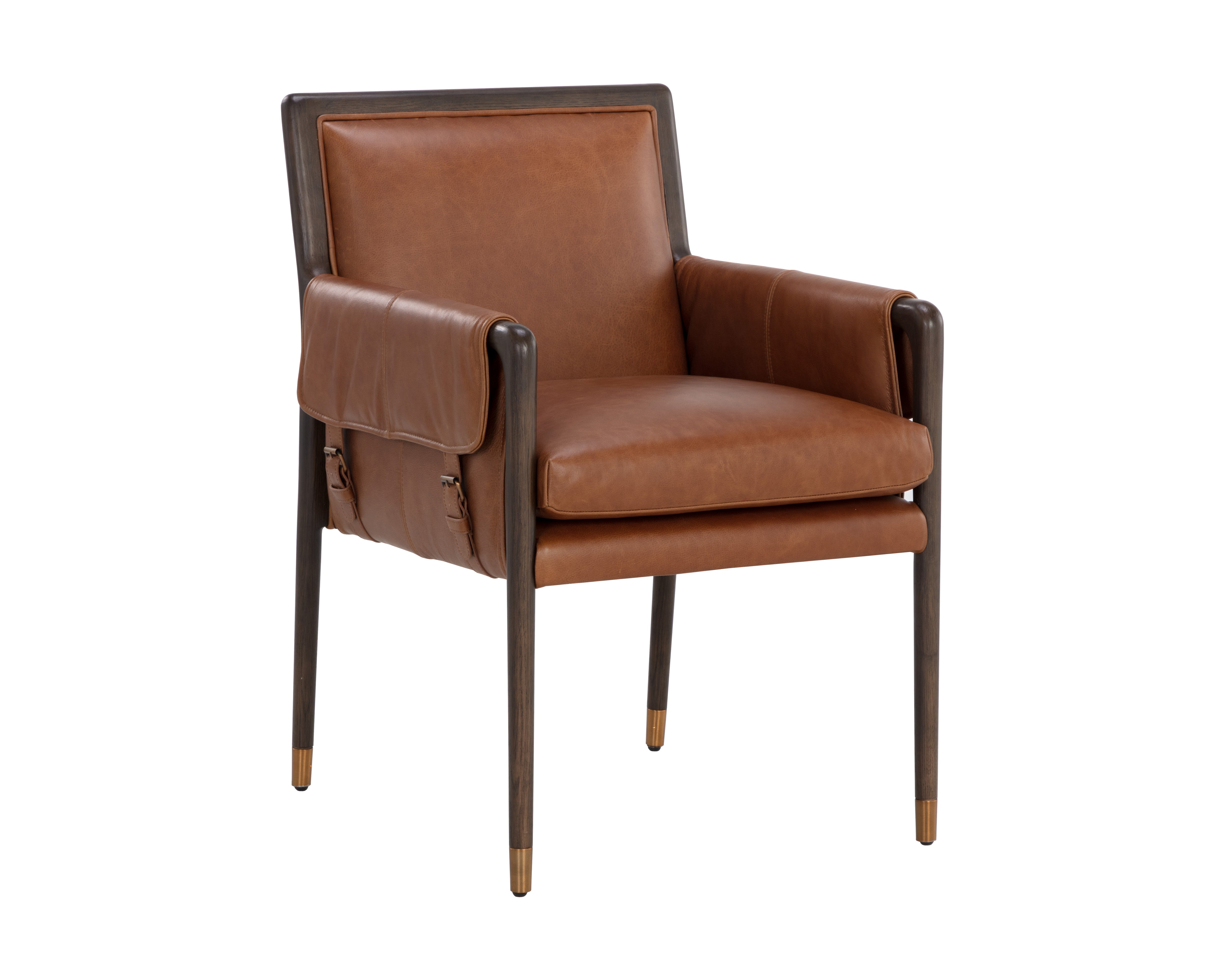 Mauti Dining Armchair  Brown 