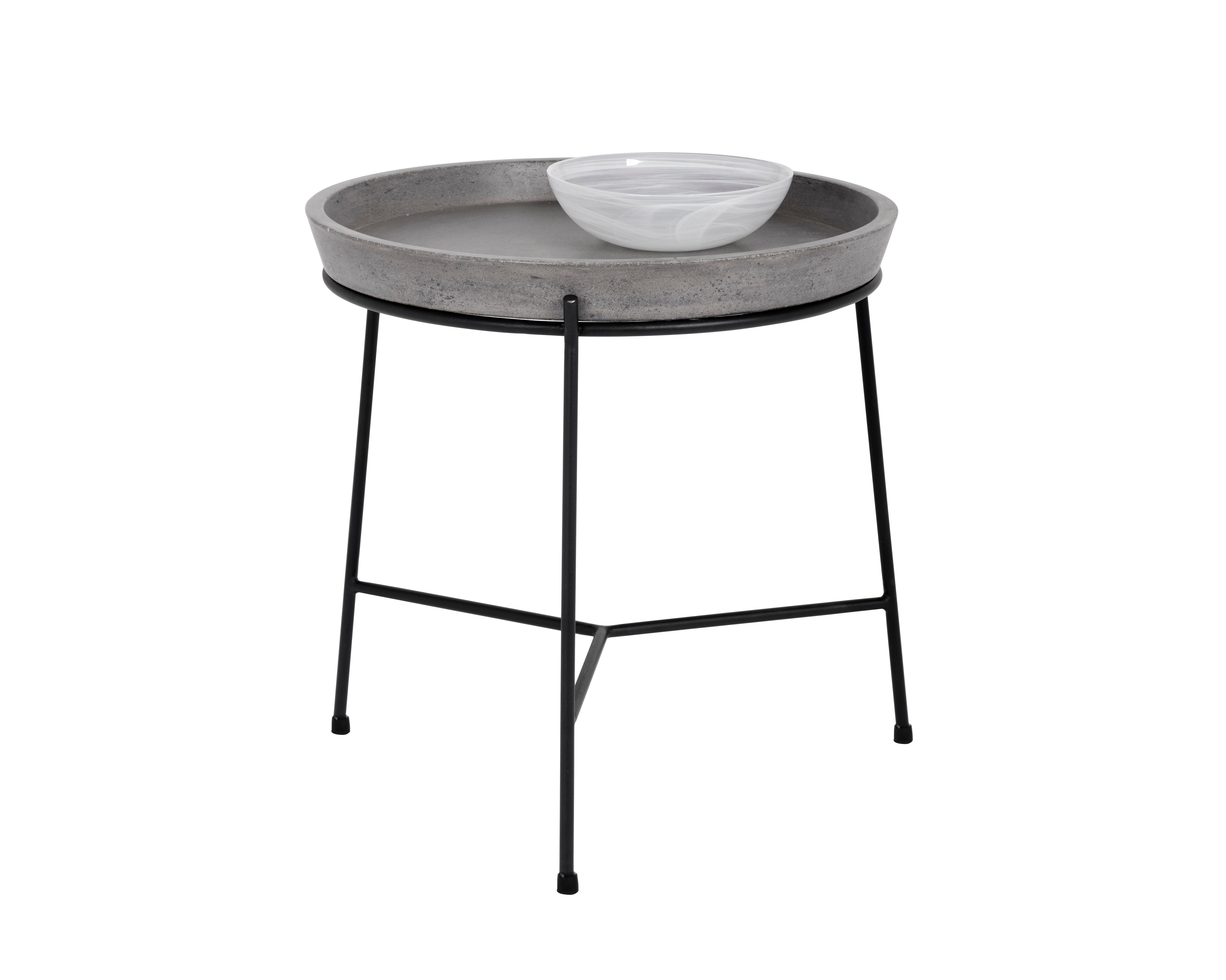 Remy End Table  Black 