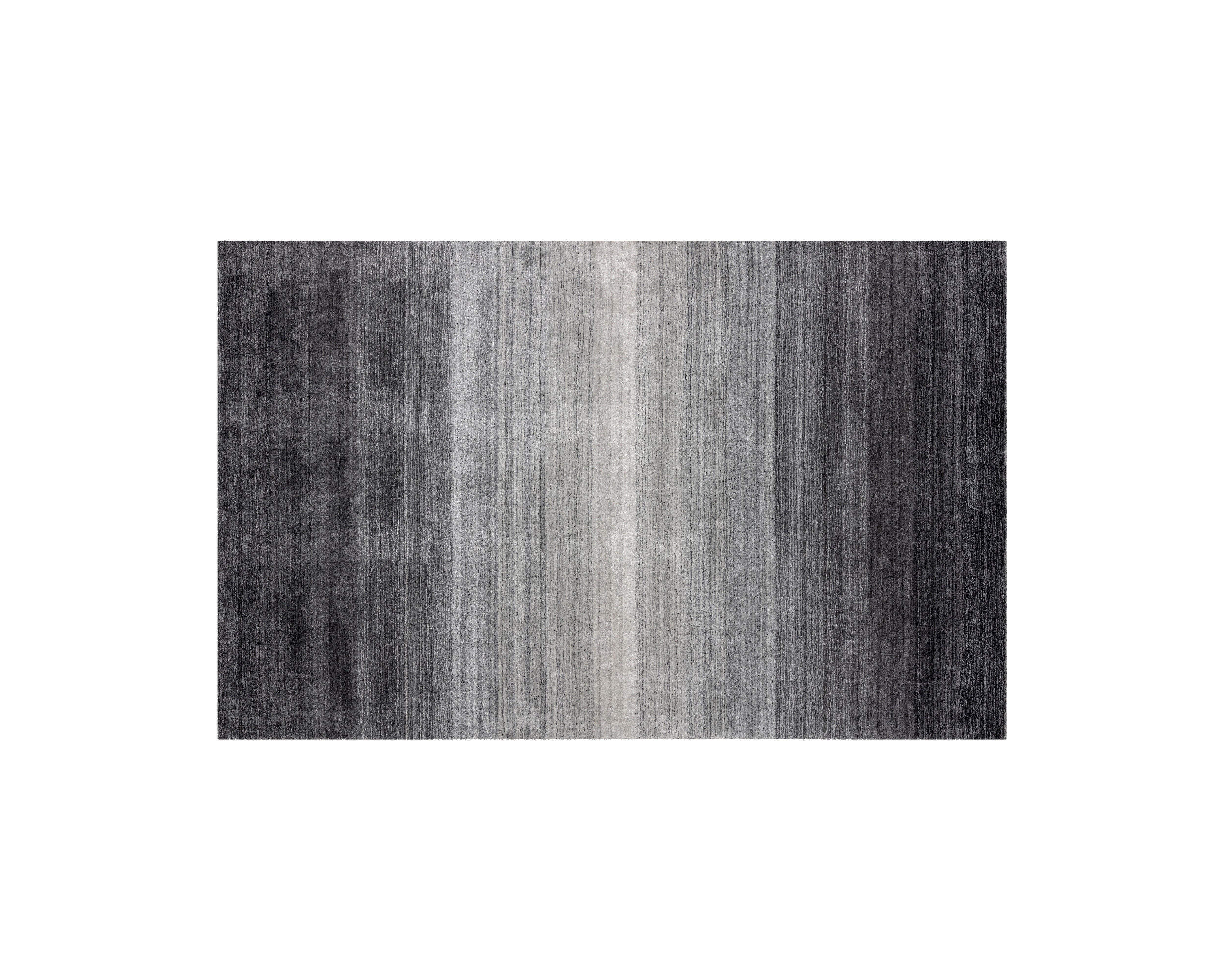 Lagos Handloomed Rug  Grey  5' X 8'