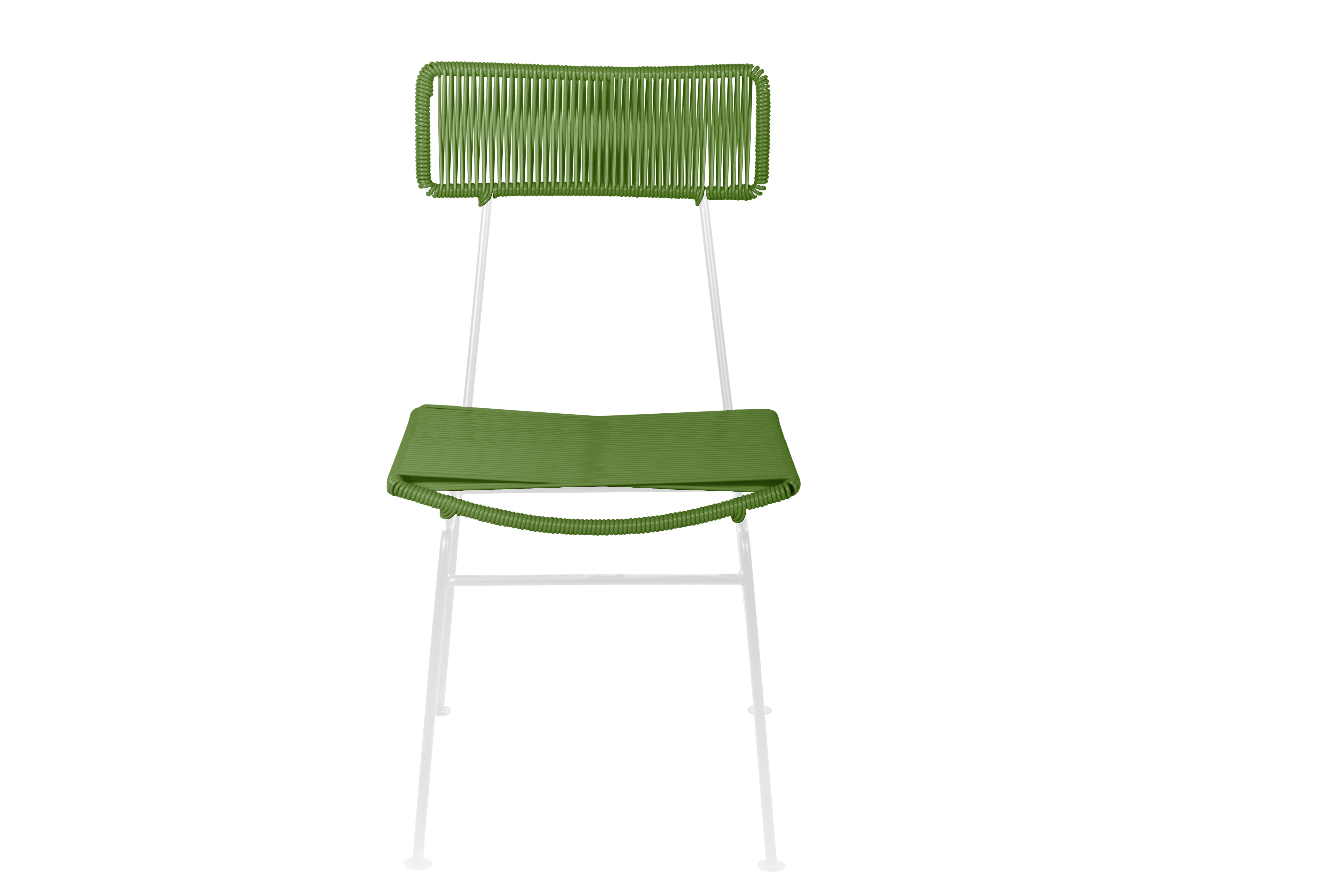 Hapi Chair White Frame - Color Cactus Weave