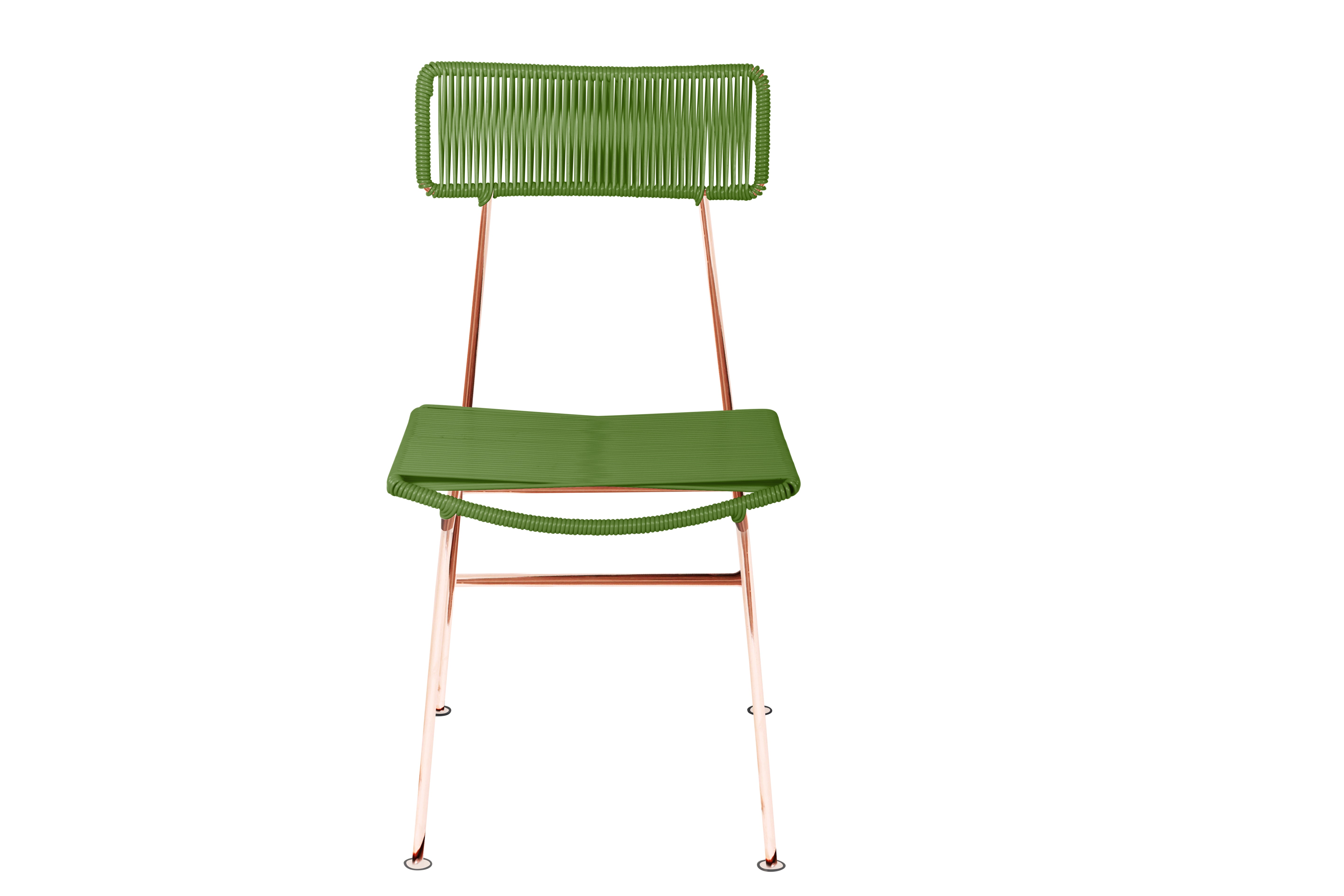 Hapi Chair Copper Frame - Color Cactus Weave